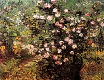ヴィンセント・ヴァン・ゴッホ Painting - 花の咲くバラの木 フィンセント・ファン・ゴッホ